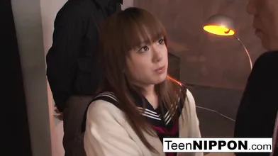 Asian schoolgirl gets punished for starring in porn