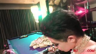 Adriana Lynn tattoos herself before fucking Sascha
