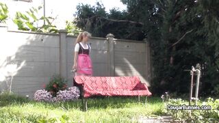 Oktoberfest backyard stripping