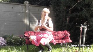 Oktoberfest backyard stripping