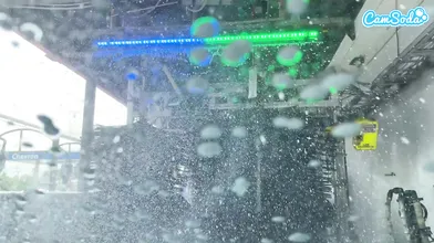 Camsoda - Hot Amateur Teen Masturbates In The Car Wash Then Fucked By Step-Brother