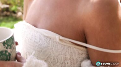 Zoe Bloom Gets Sun on Her Buns and Tiny Tits