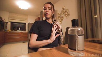 KRISTY & EDEN Lesbian Anal Sauna