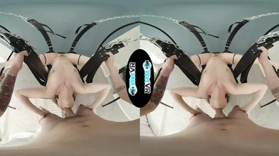 Cum On The Swing