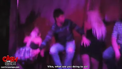 Couple fucking in the public place