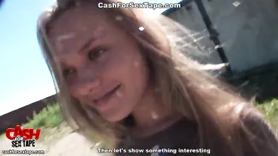 Ass cumshot video from real couple