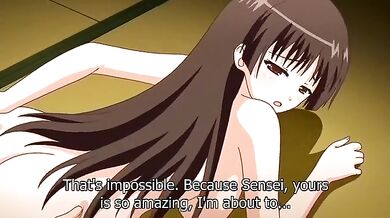 Incredible romance anime movie with uncensored big tits scenes
