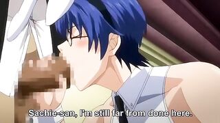 Amazing adventure hentai movie with uncensored futanari, group, anal scenes