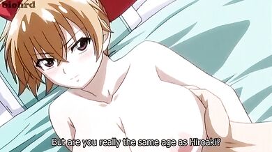 Horny romance anime movie with uncensored big tits scenes