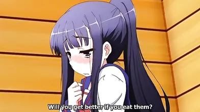 Horny romance anime clip with uncensored big tits, bukkake scenes
