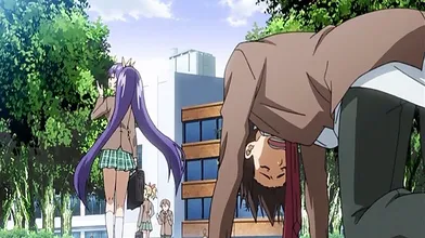 Best campus, action hentai clip with uncensored scenes