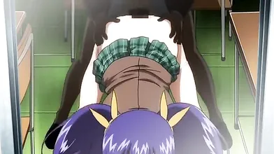 Best campus, action hentai clip with uncensored scenes