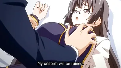 Horny romance anime video with uncensored bondage, big tits, bdsm scenes