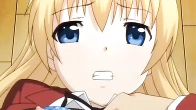 Incredible romance anime movie with uncensored big tits, group scenes