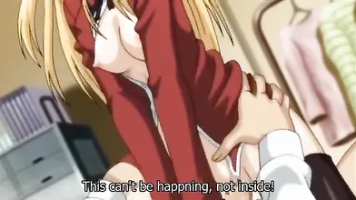Incredible romance anime movie with uncensored big tits, group scenes