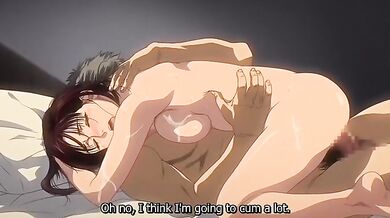 Incredible big tits anime clip with uncensored group, bukkake, creampie scenes