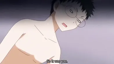 Horny comedy, fantasy, campus anime clip with uncensored big tits scenes
