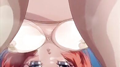 Crazy adventure anime video with uncensored bondage, big tits, bdsm scenes