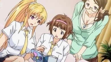 Hottest adventure anime clip with uncensored group, big tits scenes