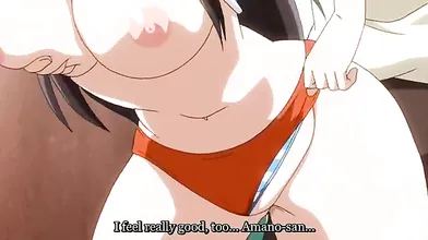 Crazy comedy anime movie with uncensored anal, big tits, group scenes