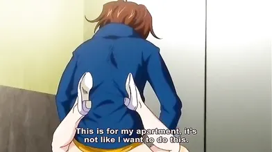 Horny comedy, adventure anime movie with uncensored big tits scenes