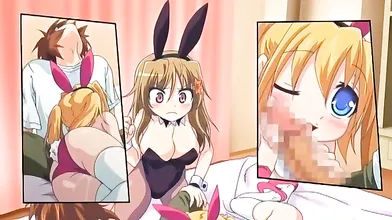 Hottest comedy, adventure anime clip with uncensored group scenes