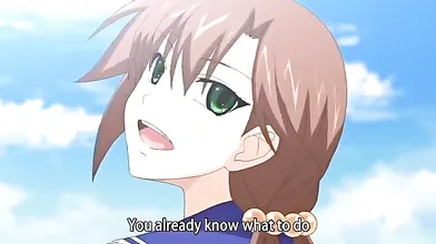 Hottest romance, campus anime movie with uncensored big tits scenes