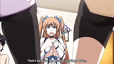 Fabulous romance, adventure hentai movie with uncensored big tits, group scenes