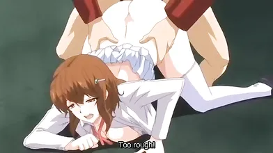 Incredible big tits anime video with uncensored group, anal, bukkake scenes
