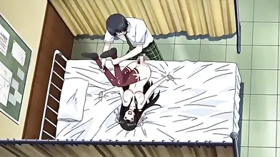 Hottest campus, adventure anime clip with uncensored big tits, creampie scenes