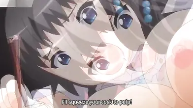 Hottest comedy, adventure anime movie with uncensored big tits scenes