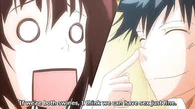 Incredible romance anime movie with uncensored anal, big tits, bukkake scenes