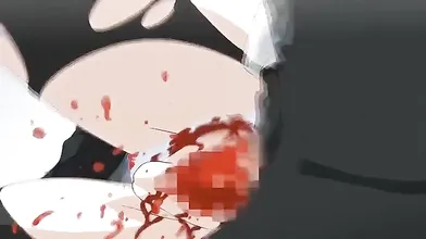 Horny drama, thriller anime movie with uncensored big tits, bondage scenes
