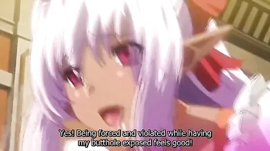 Exotic fantasy hentai clip with uncensored big tits scenes