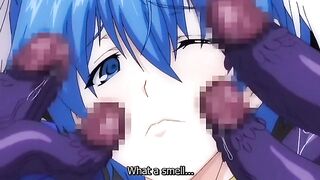 Crazy fantasy, thriller anime clip with uncensored big tits, anal, group scenes