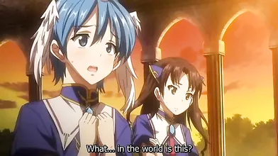 Hottest fantasy, thriller anime movie with uncensored big tits, anal, group scenes