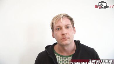 Normal Slim Woman At Her First Casting
