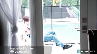 Young cock for Isabella Flames