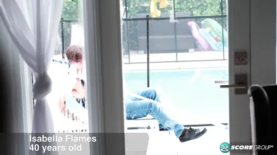 Young cock for Isabella Flames