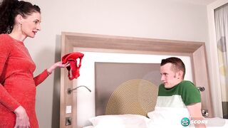 Scarlet fucks her step-son