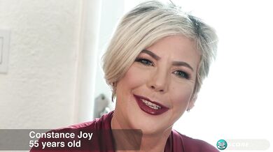 Constance breaks his mature woman cherry