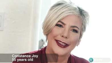 Constance breaks his mature woman cherry