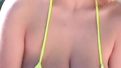 Autumn's Teenie Bikini