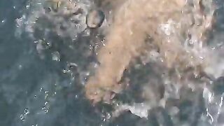 Tits Underwater