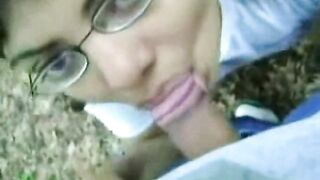 Indian Sucks On A Hard Cock