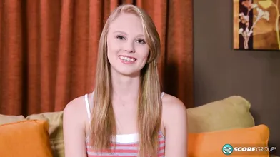 The Girl-Next-Door Gets Facialized - Lily Rader
