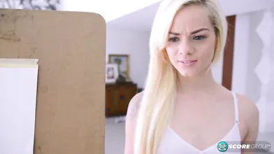 Paint Her Pussy With Cum - Elsa Jean