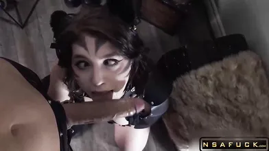 Neko Blowjob Compilation Sexy Catgirl Sloppy Deepthroat Cumshot vol3