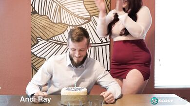 Boobs, Pussy & Ass is Andi Ray's Gift To A Birthday Boy