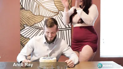 Boobs, Pussy & Ass is Andi Ray's Gift To A Birthday Boy